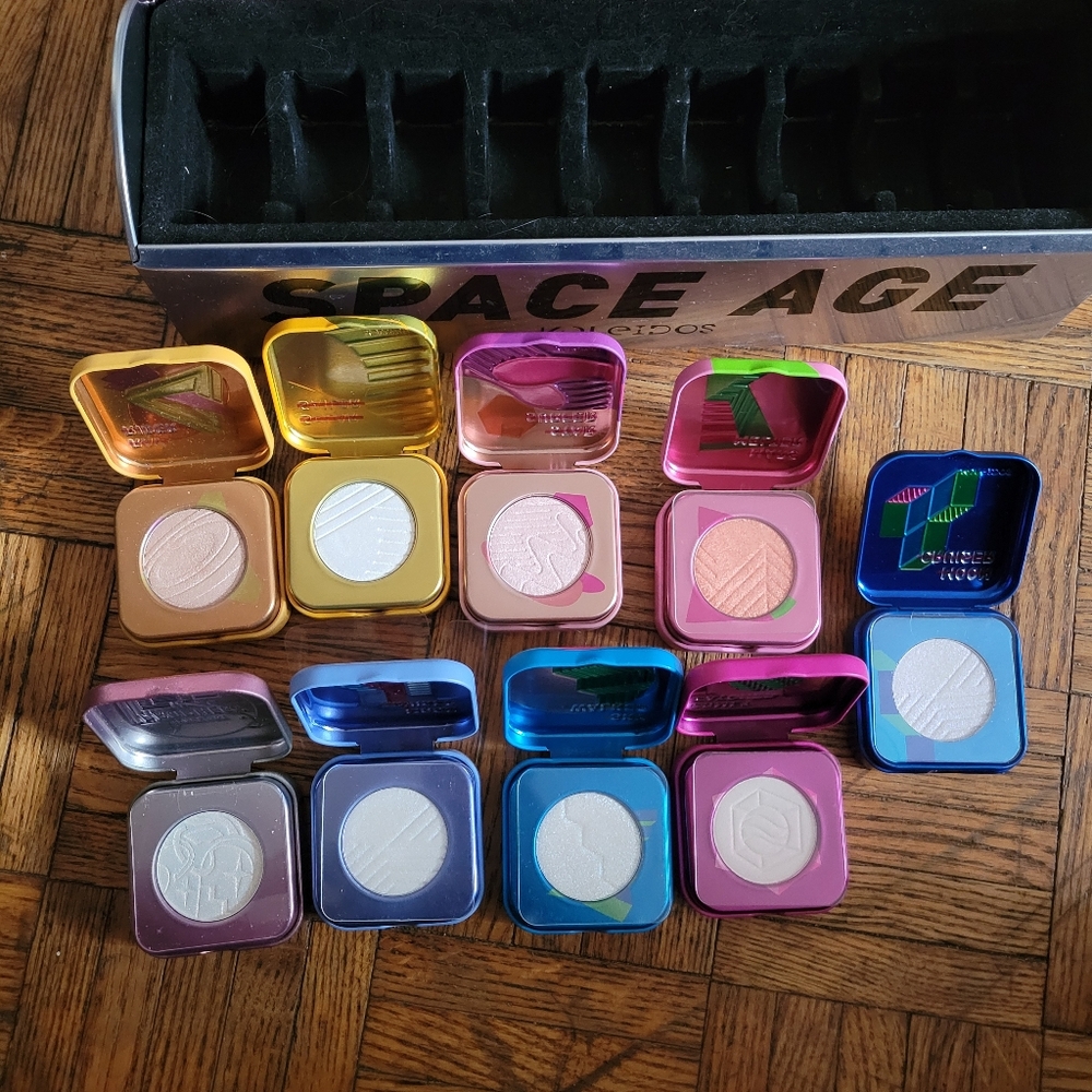 Kaleidos Makeup Space Age Highlighter Set